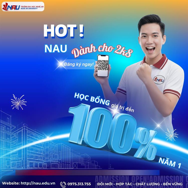 2K8 SẴN SÀNG “LEVEL UP” TƯƠNG LAI CÙNG NAU 2026?