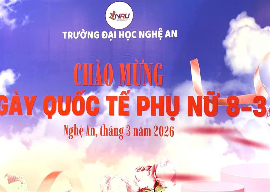Phòng Thanh tra, Khảo thí và Đảm bảo chất lượng – Trường Đại học Nghệ An hưởng ứng các hoạt động chào mừng ngày Quốc tế Phụ nữ 08/3