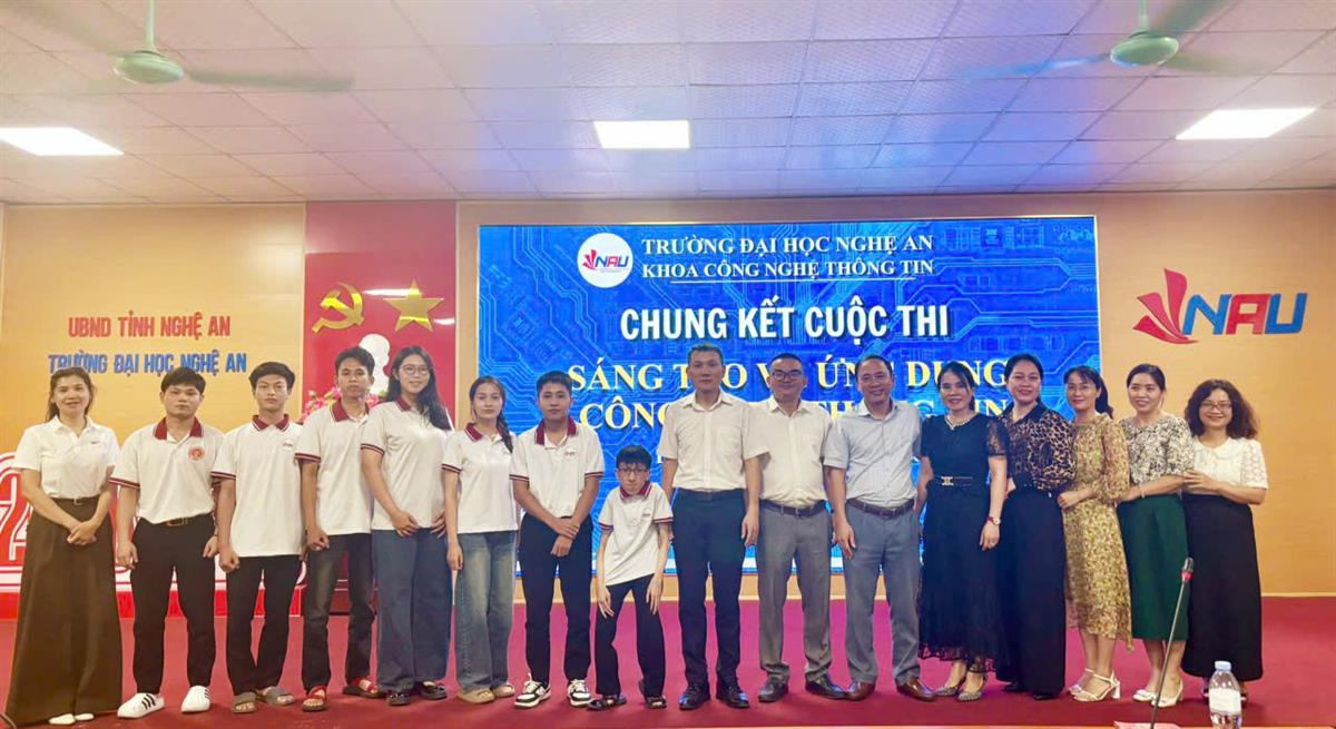 KHOA CNTT ĐHNA: NƠI NHỮNG Ý TƯỞNG SÁNG TẠO “HÓA THÂN” THÀNH SẢN PHẨM THỰC TẾ