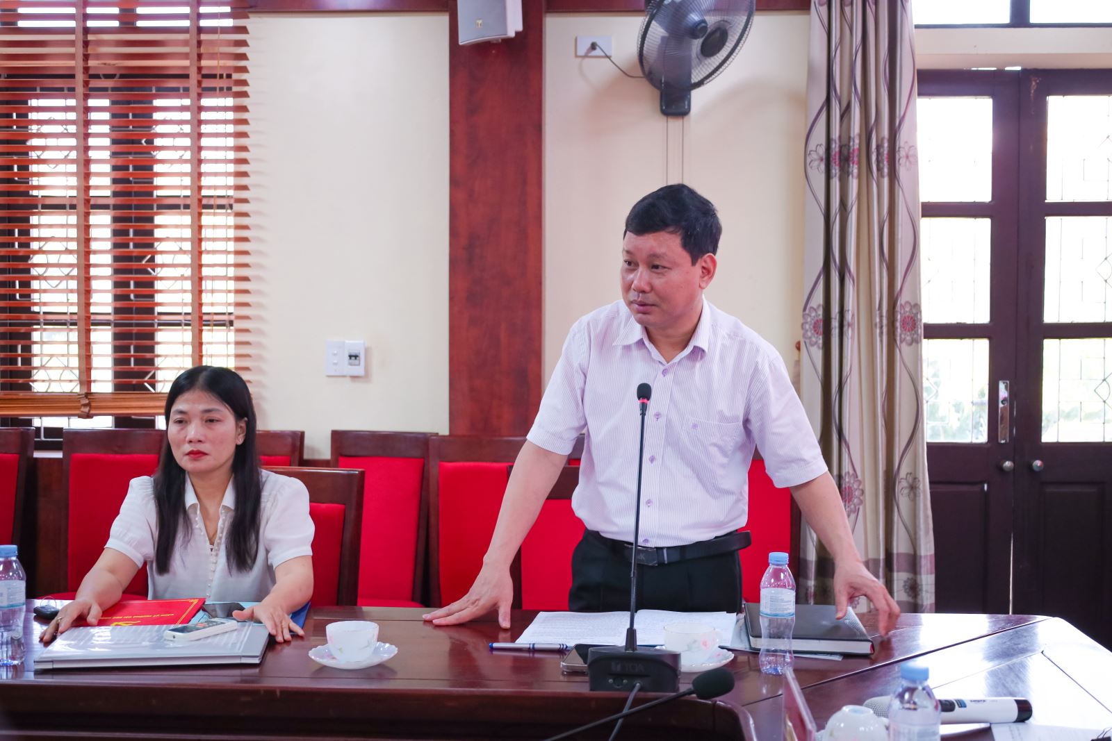 Đồng chí Trần Anh Tư phát biểu chỉ đạo tại Đại hội.