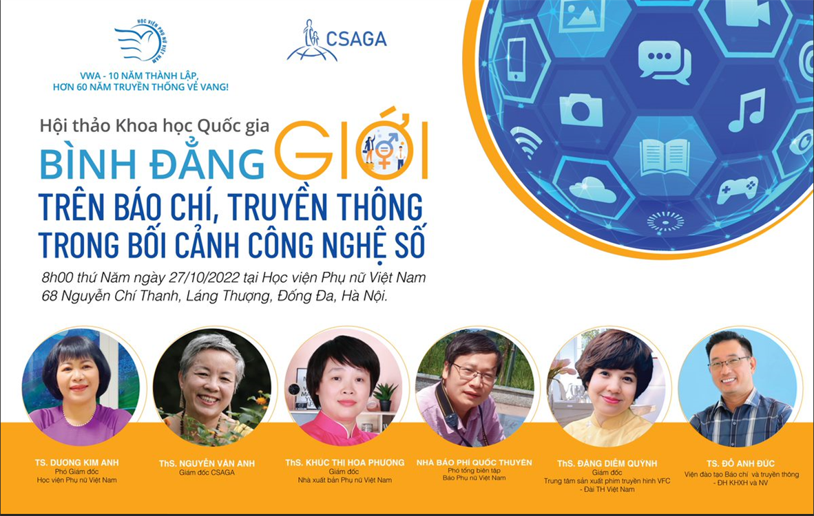 Hoàn thiện thể chế pháp lý bảo đảm bình đẳng giới trên báo chí, truyền thông bối cảnh công nghệ số