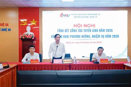 Hội nghị tổng kết công tác tuyển sinh năm 2025, định hướng năm 2026: Đổi mới, quyết liệt, đồng bộ và hiệu quả hơn nữa