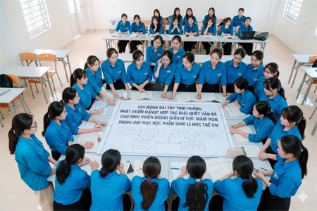 XÂY DỰNG BÀI TẬP TÌNH HUỐNG PHÁT TRIỂN NĂNG LỰC HỢP TÁC GIẢI QUYẾT VẤN ĐỀ CHO SINH VIÊN NGÀNH GIÁO DỤC MẦM NON TRONG DẠY HỌC HỌC PHẦN SINH LÍ HỌC TRẺ EM