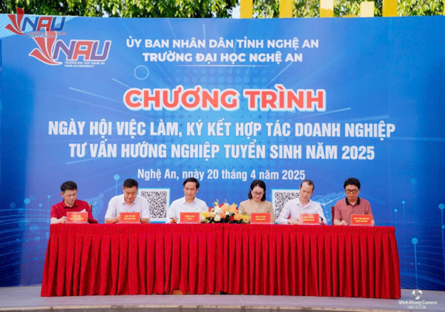 Ngày hội việc làm & ký kết hợp tác doanh nghiệp năm 2025: khơi mở cơ hội – gắn kết tương lai