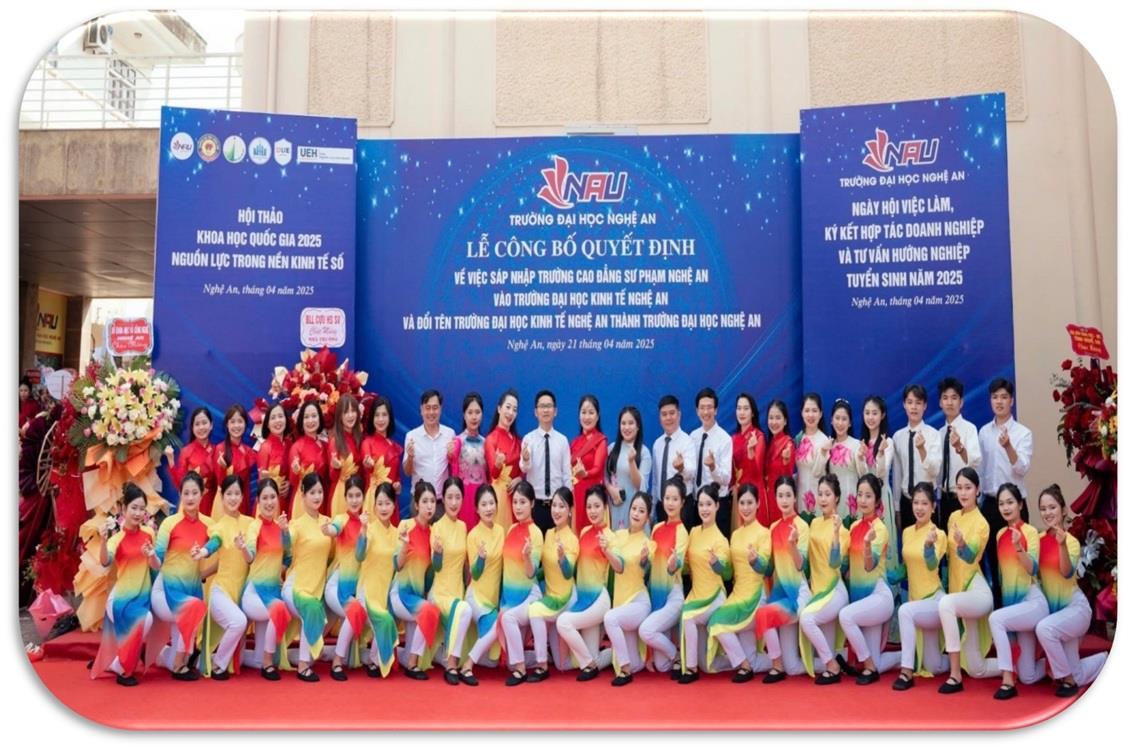  Khoa Mầm non, Trường Đại học Nghệ An (NAU) - Nơi khởi nguồn hành trình yêu thương và khai mở tương lai