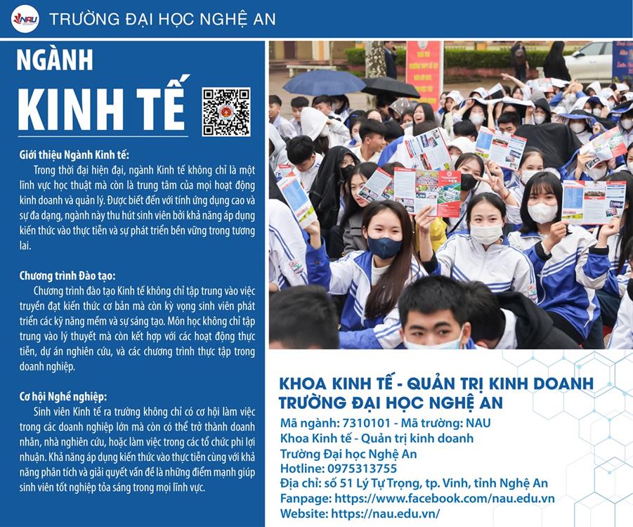 NGÀNH KINH TẾ – KHỞI ĐẦU MỚI CHO SỰ NGHIỆP TƯƠI SÁNG