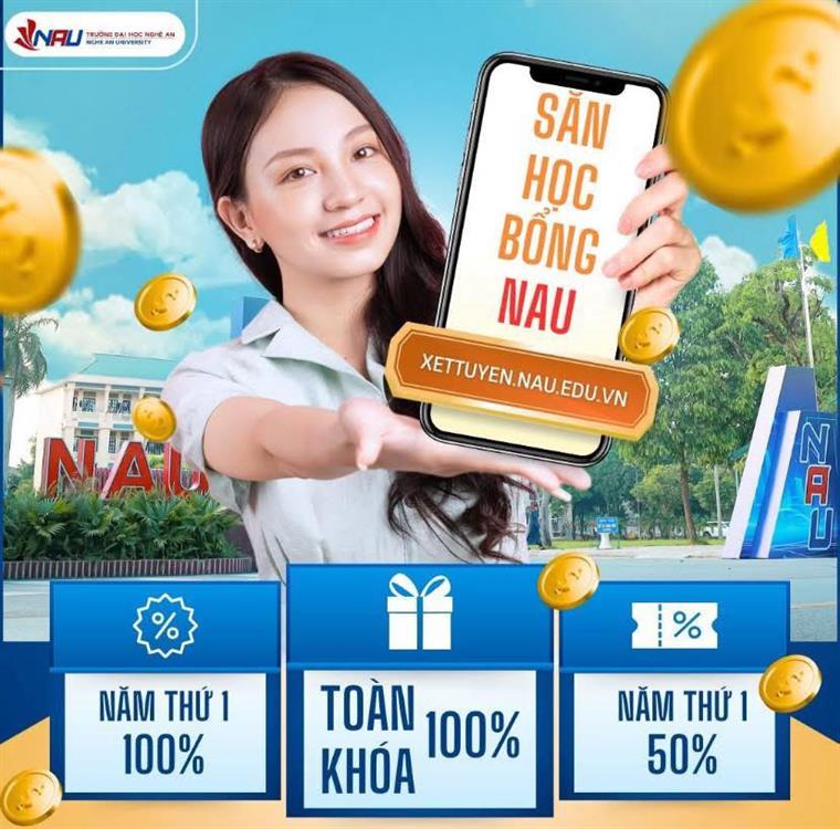 Săn học bổng NAU cùng thí sinh 2k5