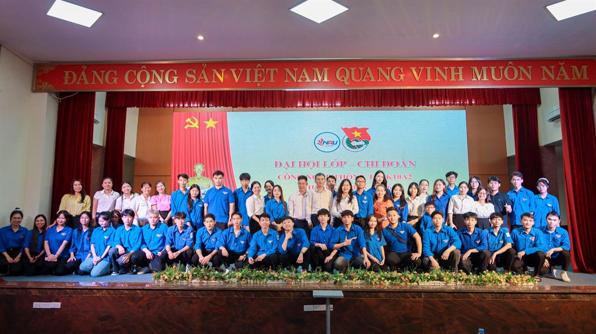 Chi đoàn K10A2-CNTT tổ chức thành công Đại hội tại Trường Đại học Nghệ An