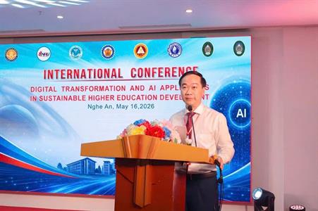  HỘI THẢO KHOA HỌC QUỐC TẾ 2026: CHUYỂN ĐỔI SỐ VÀ ỨNG DỤNG TRÍ TUỆ NHÂN TẠO TRONG PHÁT TRIỂN BỀN VỮNG GIÁO DỤC ĐẠI HỌC