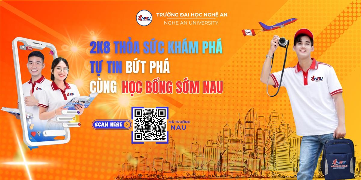 Chính sách Học bổng NAU 2026: Tiếp sức tài năng - Kiến tạo tương lai