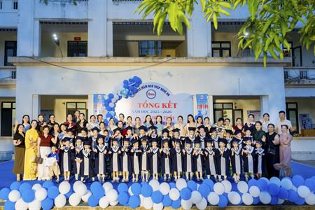 KHOA MẦM NON THAM DỰ LỄ TỔNG KẾT NĂM HỌC 2025 – 2026 TẠI TRƯỜNG MẦM NON THSP