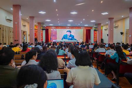 Hội nghị toàn quốc học tập, quán triệt, tuyên truyền và triển khai một số nghị quyết, chỉ thị của Bộ Chính trị.